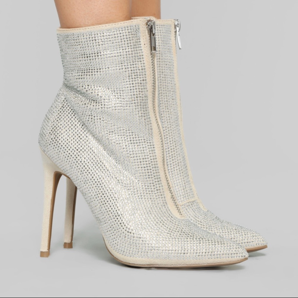 Star studded bedazzled boots
